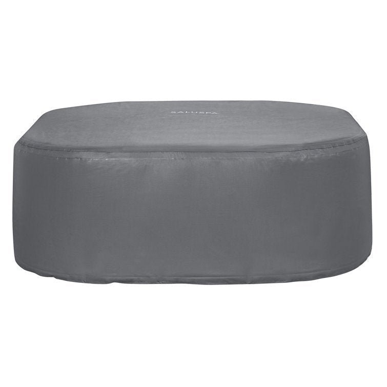 Coleman 6 – Person 114 – Jets Plastic Square Inflatable Hot Tub in Gray image 0