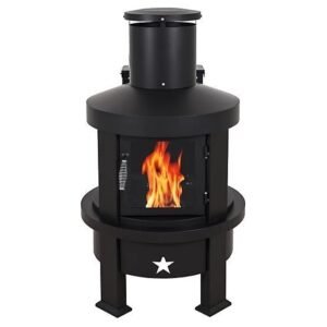 Even Embers Pellet Chiminea, 100 sq. ft., 70,000 BTU image 0