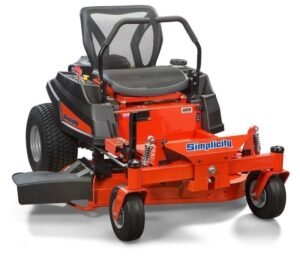 Simplicity Courier 21.5HP 726cc Kawasaki 42″ FAB Z-Turn Suspension Mower #2691658 image 0