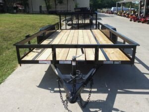 2025 7×16 Carry-On HD Landscape Trailer – 10K GVWR, Electric Brakes, Wood Floor image 0