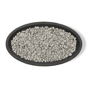 Real Flame 48.25 in. x 28.25 in. Riverside Oval Propane Gas Fire Bowl, Shale image 0