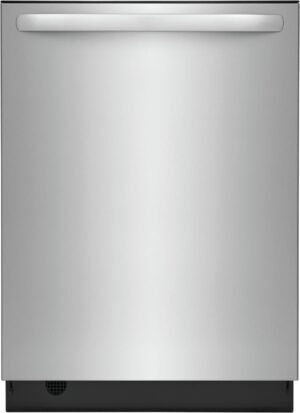 Frigidaire FDSH4501AS 24″ Wide Top Control Dishwasher, Stainless Steel image 0