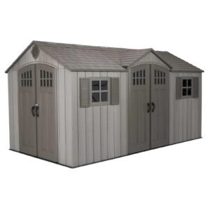 Lifetime 15 Ft X 8 Ft Outdoor Storage Sheds – 60318 image 0