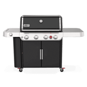 Nexgrill 4-Burner Propane GAS Grill in Black with Side Burner and Stainless Steel Main Lid image 0
