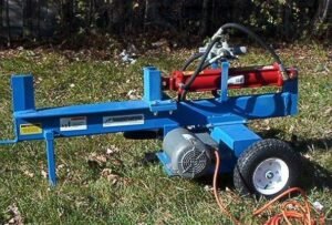16 Ton Ram Splitter Horizontal Electric Log Splitter (H16-4) image 0