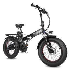 Heybike Mars Electric Bike Foldable 20 X 4.0 Fat Tire Electric Bicycle with 500W Motor 48V 12.5AH Removable Battery Shimano 7-Speed and Dual Shock image 0