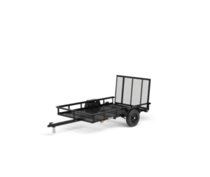 Carry-On Trailer 5-ft x 8-ft Steel Mesh Utility Trailer with Ramp Gate image 0