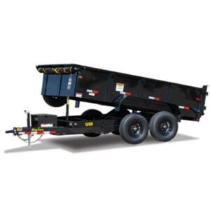Big Tex Pro Series Tandem Axle Single Ram Dump Trailer | 12SR-12XLBK6SIR image 0