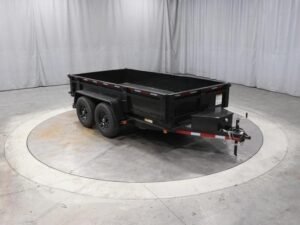 6×12 Dump Trailer – Dual Axle, 12,000 lb Capacity image 0