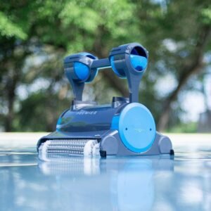Dolphin Premier Robotic Pool Cleaner (2024 Model) with Multimedia, Oversized Leaf Bag, Standard & Ultrafine Filters, Weekly Timer, Waterline Cleaning & More — for In-ground Swimming Pools up to 50ft image 0