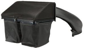 Troy-Bilt 19A30014OEM Riding Mower Bagger, 3.25 bu Capacity, Nylon, For: Troy-Bilt and MTD 30 in Deck Mowers image 0