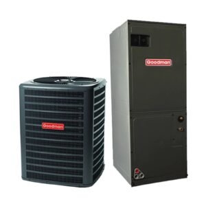 Goodman 2.5 Ton 14 SEER Heat Pump System – GSZ140301 – ARUF31B14 image 0