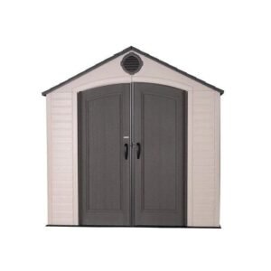 8 ft. W x 10 ft. D Plastic Storage Shed image 0