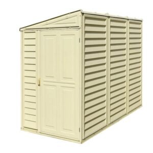 Duramax 4ft x 8ft Sidemate Vinyl Resin Outdoor Storage Shed image 0