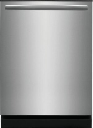 Frigidaire GDPH4515AF 24″ Built-In Dishwasher, Energy Star Certified, Top Control, Stainless Steel image 0