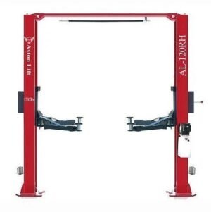 Aston 12000 lbs. 2 Post Car Lift Symmetric Overhead Single Point Lock Release image 0