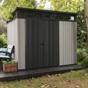 Artisan 9 ft. W x 7.5 ft. D Plastic Storage Shed image 0