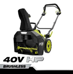 RYOBI 40V HP Brushless 18 in. Single-Stage Cordless Electric Snow Blower image 0