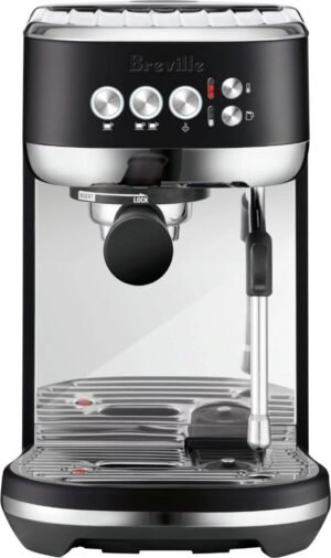 Breville The Bambino Plus Espresso Machine, Black Truffle-BES500BTR1BUS1 image 0