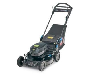 21 in. Super Recycler 60-Volt SmartStow Max Cordless Battery Walk Behind Mower 7.5 Ah Battery and Charger Included image 0
