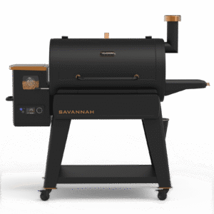 Pit Boss Pellet Smoker, Savannah 1500 Square Inch Wood Fired Pellet Grill, Onyx Series image 0